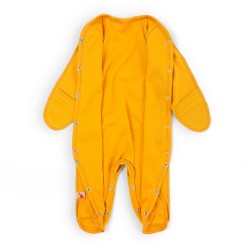 Однотонный котоновый слип для новорожденных Amber