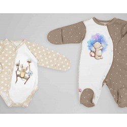 Комплект для новорожденных Mouse и Mocco 15в1 Комплект для новорожденных Mouse и Mocco 15в1