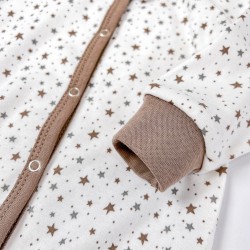 Чоловічок для дитини від трьох місяців з відкритими ніжками Cotton