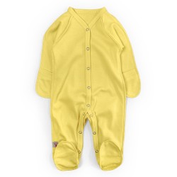 Хлопковый однотонный человечек Lemon Хлопковый однотонный человечек Lemon