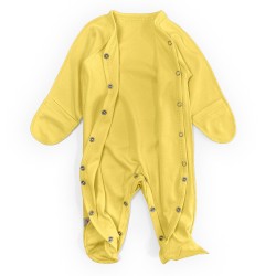 Хлопковый однотонный человечек Lemon Хлопковый однотонный человечек Lemon