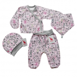 Набір з нагрудником Bunny 4в1