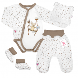 Комплект на выписку из роддома 4 в 1 Cotton Комплект на выписку из роддома 4 в 1 Cotton