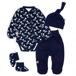 Комплект для новорожденного Navy-blue Комплект для новорожденного Navy-blue
