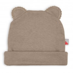 Шапочка с ушками кофейного цвета Choco Шапочка с ушками кофейного цвета Choco