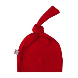 Шапочка однотонная красная для новорожденных Red Шапочка однотонная красная для новорожденных Red