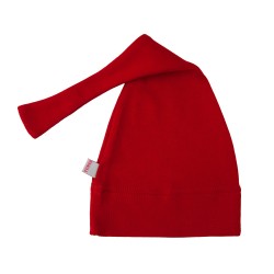 Шапочка однотонная красная для новорожденных Red Шапочка однотонная красная для новорожденных Red