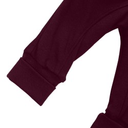 Однотонні штанці з трикотажу Wine