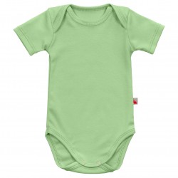 Однотонный боди с коротким рукавом Olive Однотонный боди с коротким рукавом Olive