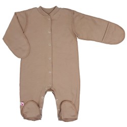 Человечек с высоким воротом для ребенка от рождения Choco Человечек с высоким воротом для ребенка от рождения Choco