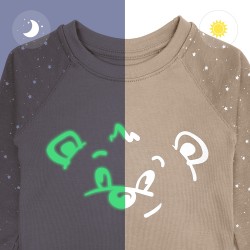 Детская пижама для сна и для дома Bear со светящимся принтом