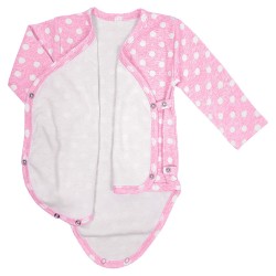 Боді для дівчинки в горошок Pink Боді для дівчинки в горошок Pink