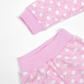Дитячий набір для дівчинки бодік зі штанцями від трьох місяців Pink