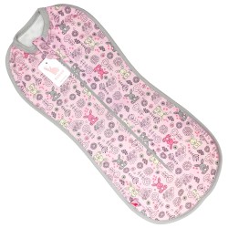 Пелюшка кокон на блискавці з кантом Bunny