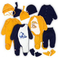 Сумка одягу для новонародженого в пологовий будинок Amber та Night