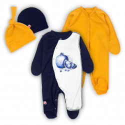 Сумка одягу для новонародженого в пологовий будинок Amber та Night