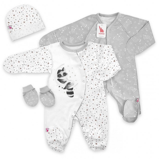 Сумка одежды для новорожденного Gray 12в1