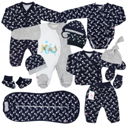 Набір одягу новонародженого в пологовий 12в1 York Набір одягу новонародженого в пологовий 12в1 York