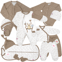 Набор одежды в роддом Cotton и Mocco 13в1 Набор одежды в роддом Cotton и Mocco 13в1