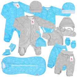 Набор для новорожденного 13 в 1 Blue And Sweet dream Набор для новорожденного 13 в 1 Blue And Sweet dream