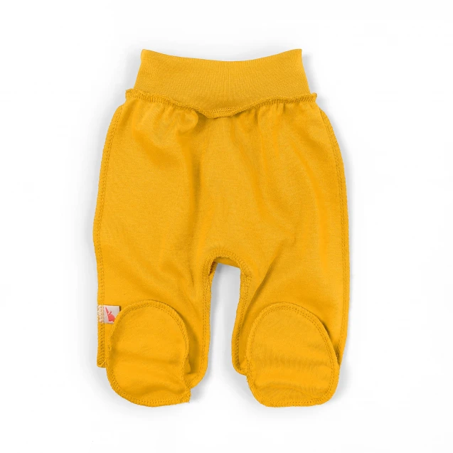 Amber Newborn Footed Pants with Outside Seams