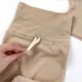 Однотонный сет из вафельной ткани из трех предметов Simple