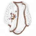 Mouse Illustration Cotton Newborn Bodysuit – Cotton
