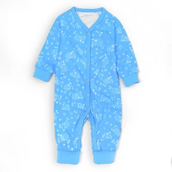 Cotton Baby Sleepsuit with Open Feet – Cutie Lamb