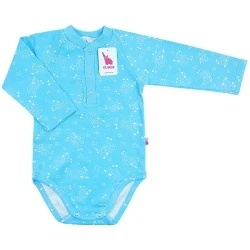 Polo-Collar Baby Bodysuit – Cutie Lamb
