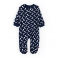 Cotton Zip Baby Sleepsuit – York