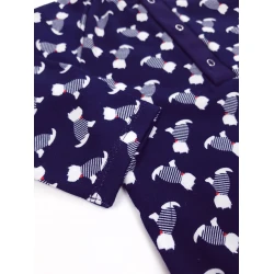 Polo-Collar Cotton Baby Bodysuit – York