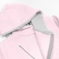 Warm Quilted Hooded Baby Girl Jumpsuit Love