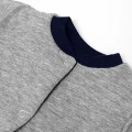Теплый серый человечек для новорожденного Gray
