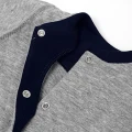 Теплый серый человечек для новорожденного Gray
