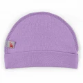 Cotton Newborn Hat with External Seam – Lavender