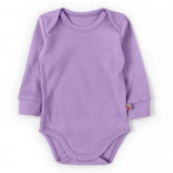 Боді-човник з довгим рукавом Lavender
