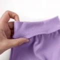 Solid Newborn Footed Pants – Lavender