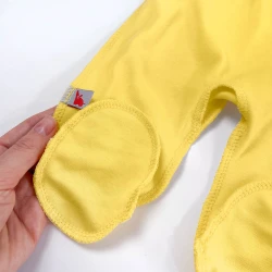 Желтые однотонные ползунки Lemon