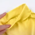 Желтые однотонные ползунки Lemon
