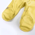 Хлопковый однотонный человечек Lemon