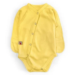Однотонный желтый боди Lemon