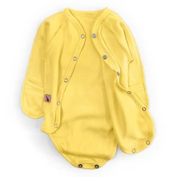 Однотонный желтый боди Lemon