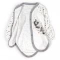 Illustrated Cotton Newborn Bodysuit – Moon Raccoon
