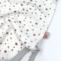 Star Print Cotton Short-Sleeve Baby Bodysuit – Moon