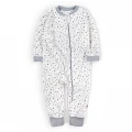 Комбінезон натільний від року на блискавці із відкритою ніжкою Moon