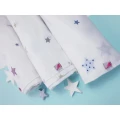 Великі муслінові пелюшки для новонароджених 3шт в наборі Stars