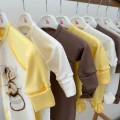Набір одягу для новонароджених з 18 предметів - Banana Milk Coffee
