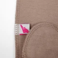 Solid Cotton Newborn Footed Pants – Choco