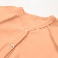 Боді з діагональною застібкою по всій довжині Peach