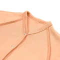 Cotton Baby Sleepsuit with Closed Feet – Peach | 100% Cotton
